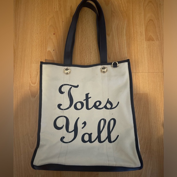 Draper James Totes Y’all Tote - Picture 1 of 7
